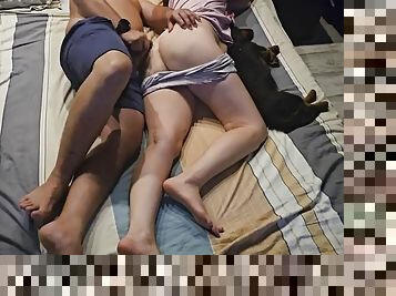 Wife records with camera and catches husband fucking her friend in bedroom