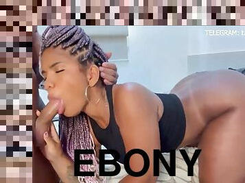 Ebony Latina Getting Hit After Some Crunches - Doggystyle amateur hardcore