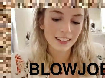 Onlyfans Blonde Pov Blowjob Handjob Facial