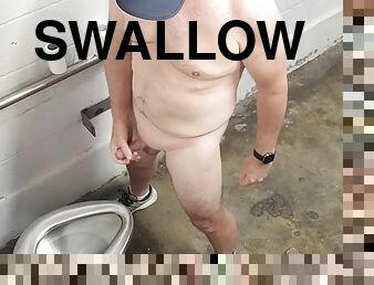 Mens Room Masturbation