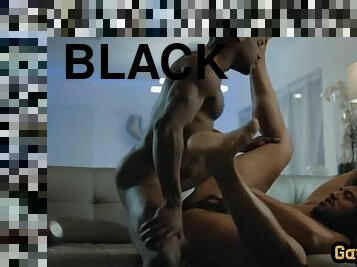 Black jock barebacking IR muscular BF in his analhole