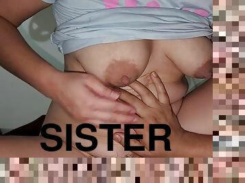 Xxx this is what my stepsisters big hairy pussy looks like she lets me cum inside