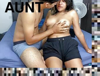 अव्यवसायी, टीन, हार्डकोर, लैटिना, चाची, फेसिअल, कम, सींग-का, बट, स्पेनिश