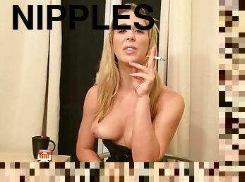 Cherie DeVille smoking JOI tease