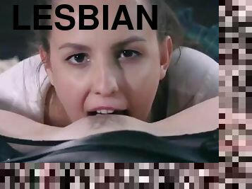 POV Lesbian Eye Contact while Receiving Oral Pussy Licking