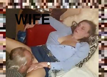 Real wife and her bull