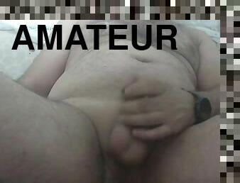 Masculine Daddy Home Alone Cum