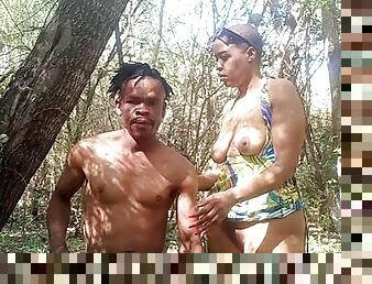 Libertine ebony couple mind-blowing xxx movie
