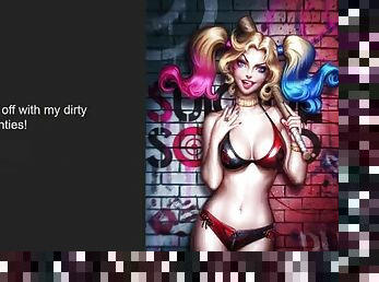Hentai JOI - Harley Quinn Humiliation, CBT, JOI