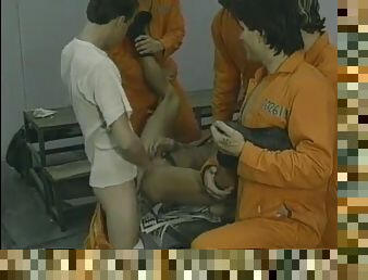 Prison Guard Fucked By Horny Prisoners