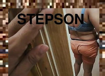 Stepson Fucks His Step Mom In The Shower Stepmom Squirts alot