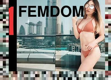 Bibi is your mistress and you are her slave Femdom JOI CBT