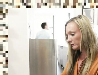 Family Strokes - She Seduces Her Step Brother While Mom's Home