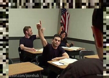 TS Dominates Police Academy Star