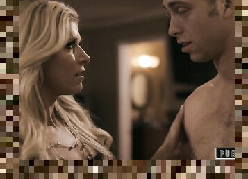MILF Cheating on Husband -Found Out by Step-Son