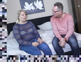 ReifeSwinger - Sweet Susi Mature German Wife Gets Her Fat Pussy Fucked Hard By Old Cock