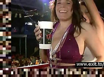 Slutty behavior in public wild party teens