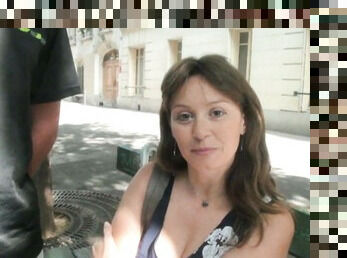 French Milf Sylvie takes DP