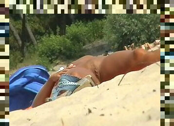 Nudist, Adolescenta, Plaja, Tanar(18+)