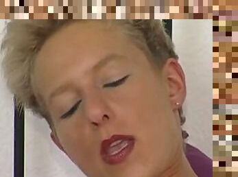 Milf rubbing her clit