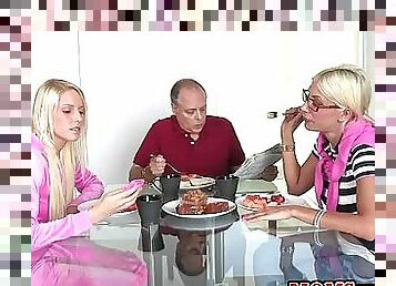 Teen gets caught fucking by her stepmom