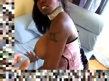 Black Babe enjoy white Cocks