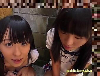 Petite Jav Teen Schoolgirls Rina And Asami