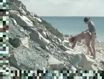 Nudist, In afara, Public, Amatori, Muie, Camera, Plaja, Voyeur