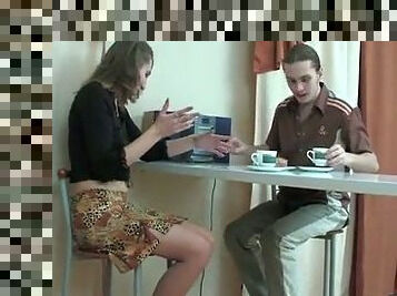 Russisk, Kone, Strømper (Stockings), Nylon