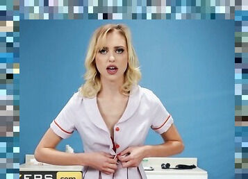 Brazzers - Small tit blonde nurse Chloe Cherry suck POV