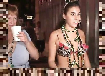 These sluts are always wild enough and they love to show off their boobies