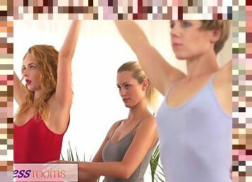 Fitness Rooms Petite ballet teachers secret threesome