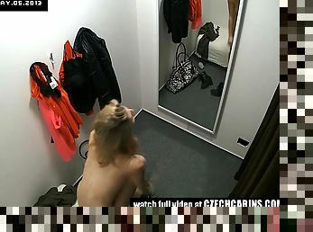 VOYEUR Two Hidden Security Cams in Changing Room