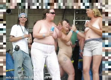 abate of iowa biker rally body contest