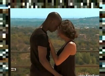Exotic African Lovemakers Outdoors