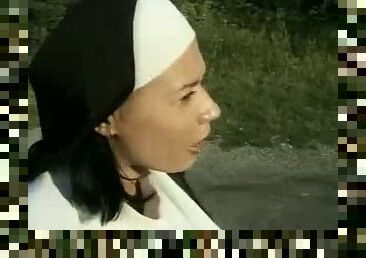 Nun& 039;s ass licking
