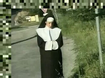 Nun& 039;s ass licking