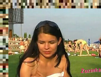 Masturbation and sex chat at the pool