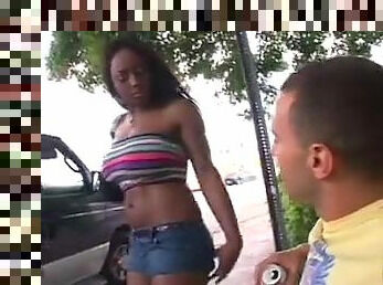 Big White Dick for Ebony Bitch Jada Fire