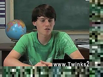 Twinks XXX Jeremy Sommers is seated at a desk and an interview is being