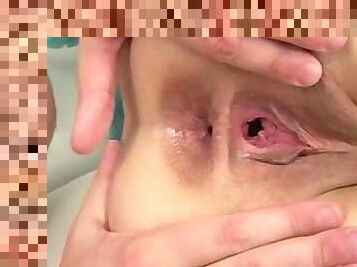 Euro teen Tiny Tyler anal action