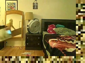 Amateur adorable blonde fuck machine sex on cam (NO SOUND)