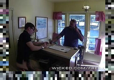Wicked - Samantha Rone gets caught on hidden