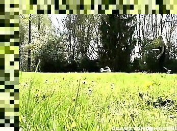 Bart is just enjoying some quality time in the garden while