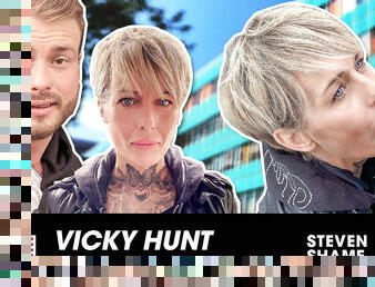 Vicky Hundt: Horny MILF gets dicked HARD! StevenShame.dating