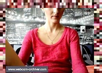 Innocent shy teen pulls her panties down for you