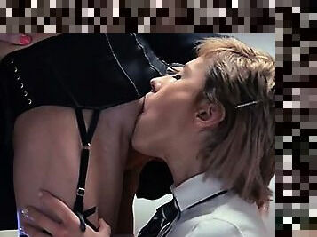 Neverending strap-on girl2girl action