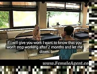 FemaleAgent - MILF agents boss fucks blonde