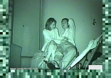Asian couple midnight fuck