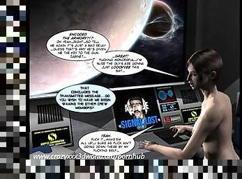 3D Comic: Spermaliens. Episode 1